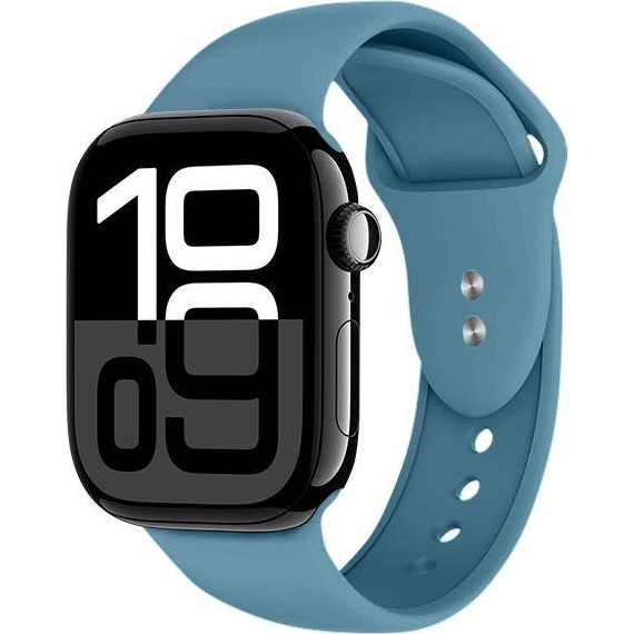 Pasek / opaska sportowa Crong Sport Liquid Band do Apple Watch 49/45/44/42mm, morski